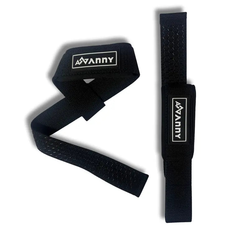 Lifting Straps — Wrist Support for Deadlifts, Rows & Pull-Ups | Cotton + Neoprene Padding