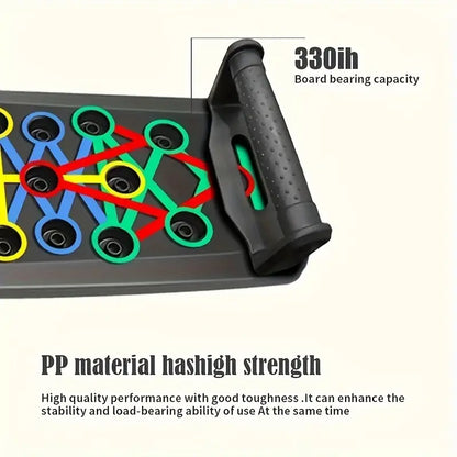 Multifunctional Push up Board with Push up Bars - Home Fitness Machine for Strength Training, Viral Workout Trend Item for Fitness Enthusiasts (Home Gym Chest/Shoulder Gains)